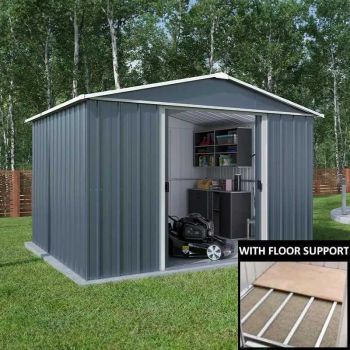 Yardmaster 1010AEYZ Metal Shed with Floor Support Frame 2.85 x 2.85m image