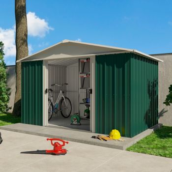 Yardmaster Emerald Deluxe 108GEYZ Metal Shed 2.85 x 2.26m image