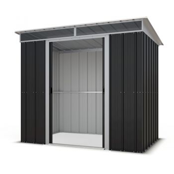 Yardmaster Toplight Pent 85SP18 Metal Shed 2.26 x 1.46m image