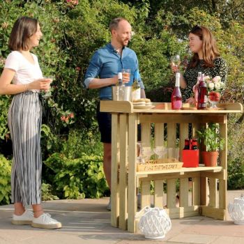 Zest Folding Garden Bar image