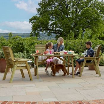 Zest Freya 4-Seater Dining Set image