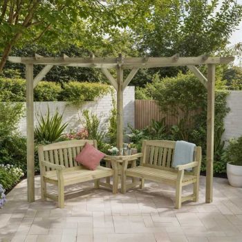 Zest Ludlow Corner Pergola image