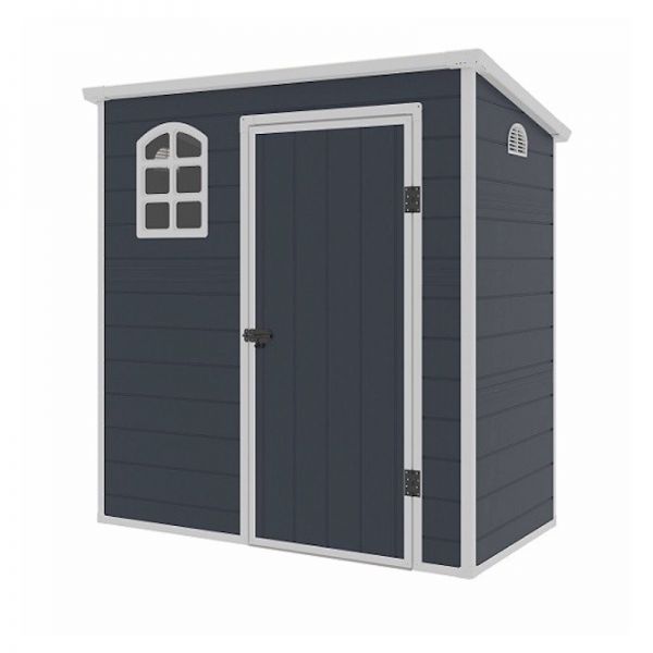 Jasmine Pent Plastic Shed 6x3