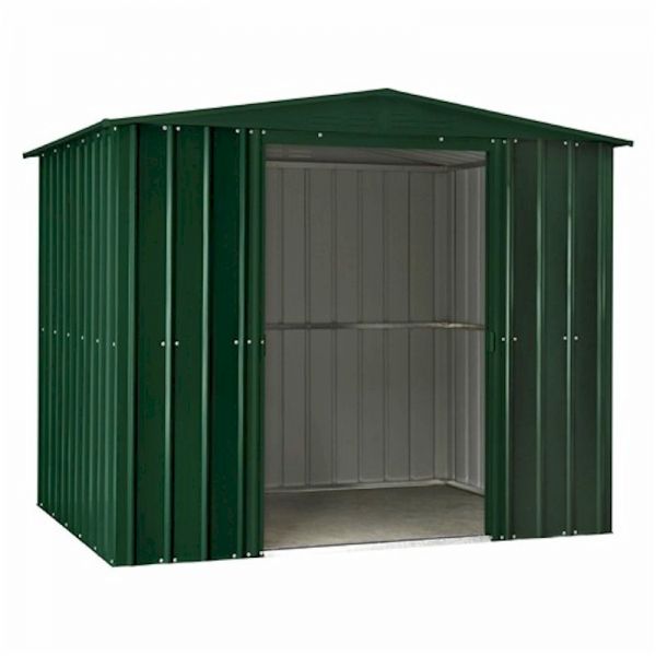 Lotus Apex 8x6 Heritage Green Metal shed