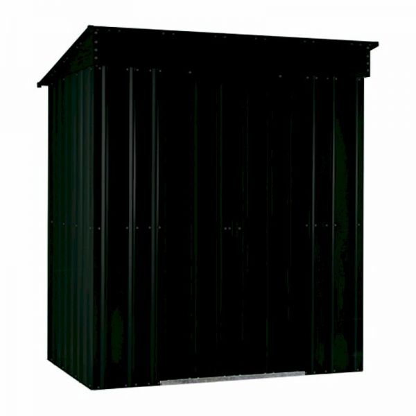 Lotus Pent 6x4 Anthracite Grey Metal Shed