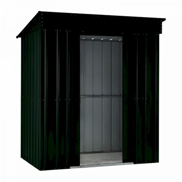 Lotus Pent 8x4 Anthracite Grey Metal Shed