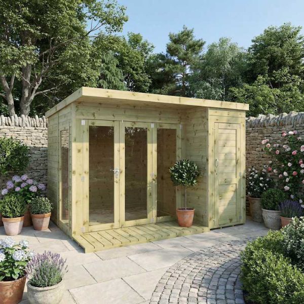Mercia Garden Room Combi Summerhouse 10x8