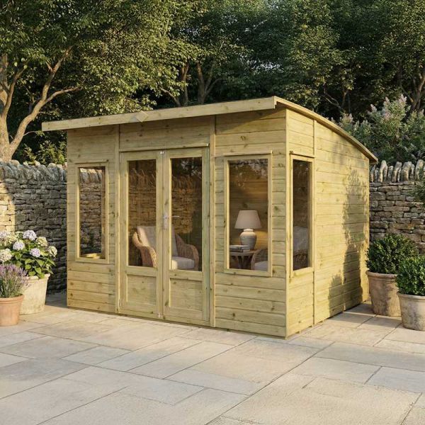 Mercia Helios Curved Roof Summerhouse 10x8