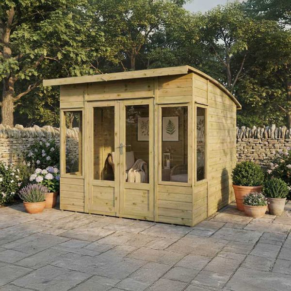 Mercia Helios Curved Roof Summerhouse 8x8