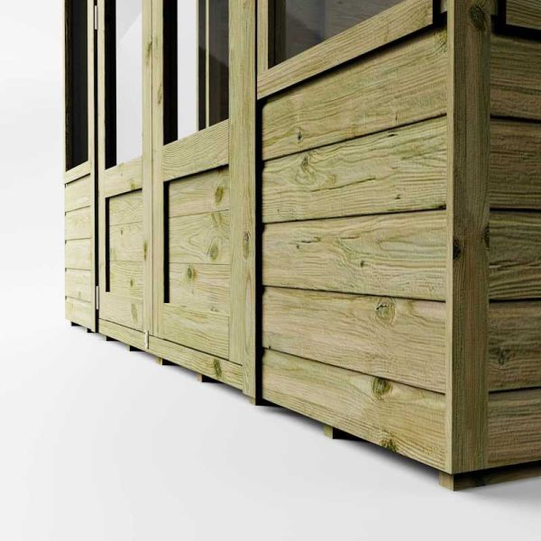 Mercia Helios Curved Roof Summerhouse 8x8