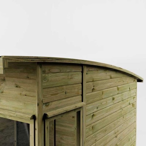 Mercia Helios Curved Roof Summerhouse 8x8