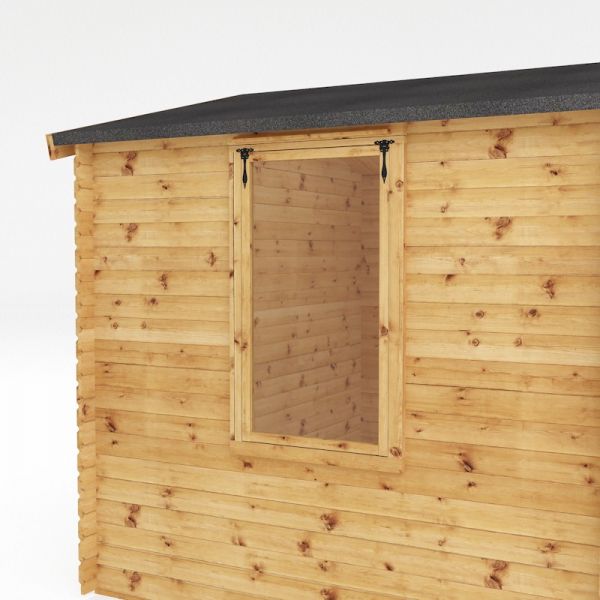 Mercia Log Cabin 2.6m x 3.3m - 19mm