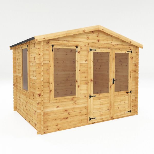 Mercia Log Cabin 2.6m x 3.3m - 19mm