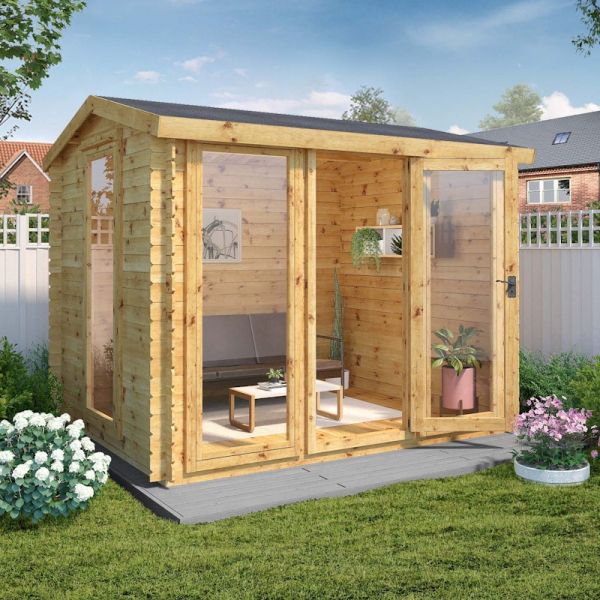 Mercia Log Cabin 3m x 2.5m - 19mm