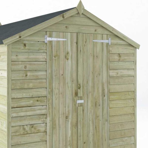 Mercia Overlap Apex Shed 10x6 - Windowless
