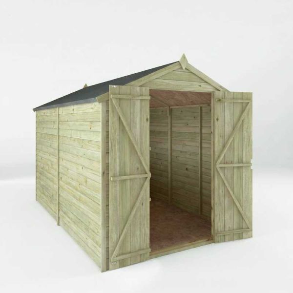 Mercia Overlap Apex Shed 10x6 - Windowless