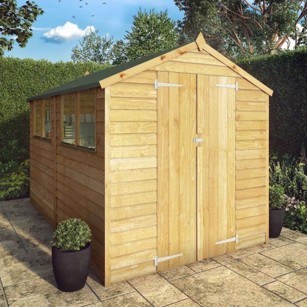 Mercia Overlap Apex Shed 10x6