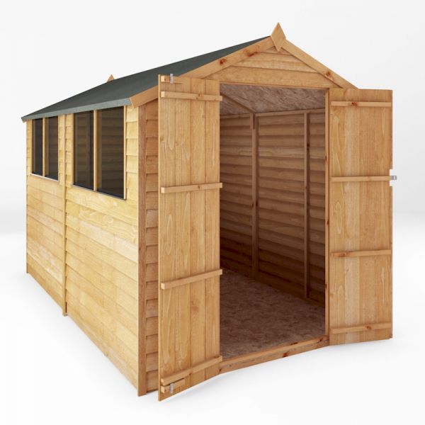 Mercia Overlap Apex Shed 10x6