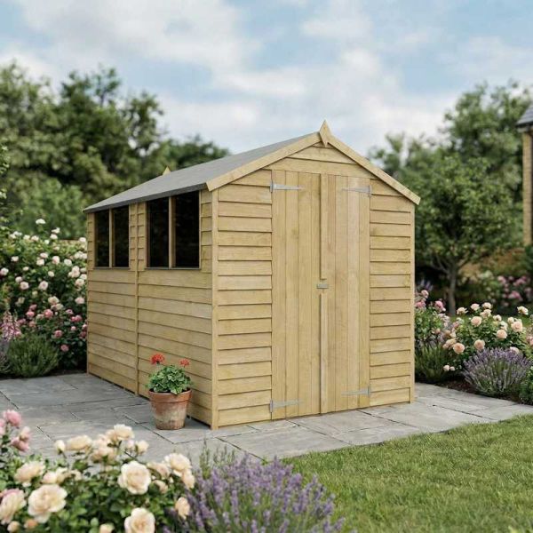Mercia Overlap Apex Shed 10x6