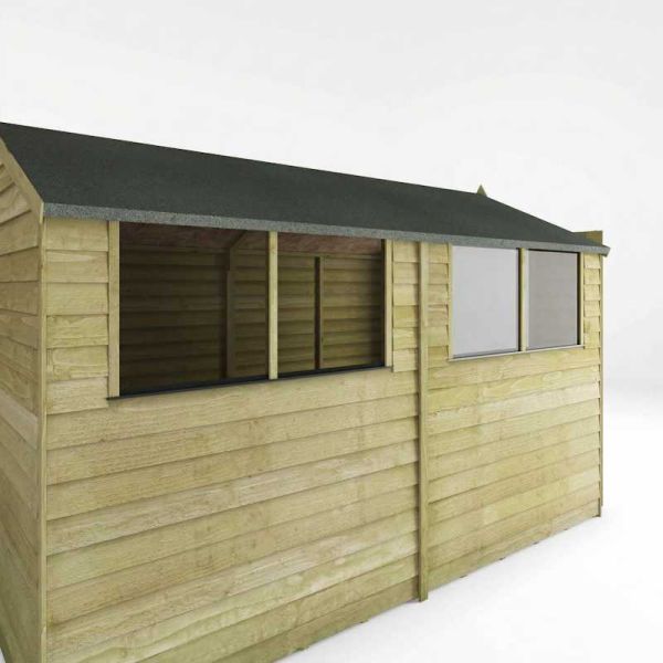 Mercia Overlap Apex Shed 10x6