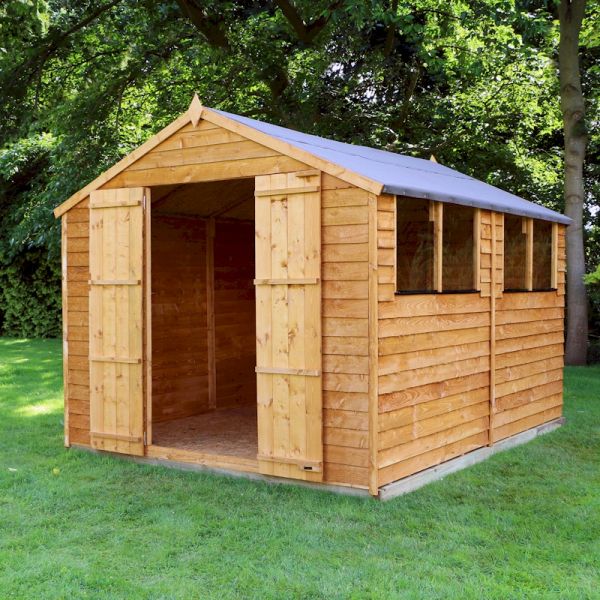 Mercia Overlap Apex Shed 10x8