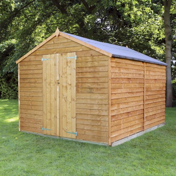 Mercia Overlap Apex Shed 12x8 - Windowless