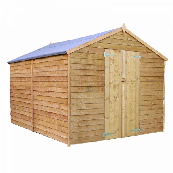 Mercia Overlap Apex Shed 12x8 - Windowless