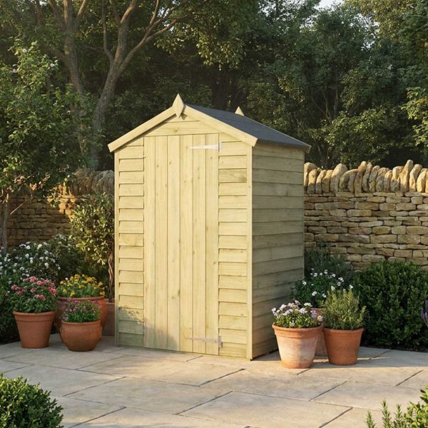 Mercia Overlap Apex Shed 3x4 - Windowless