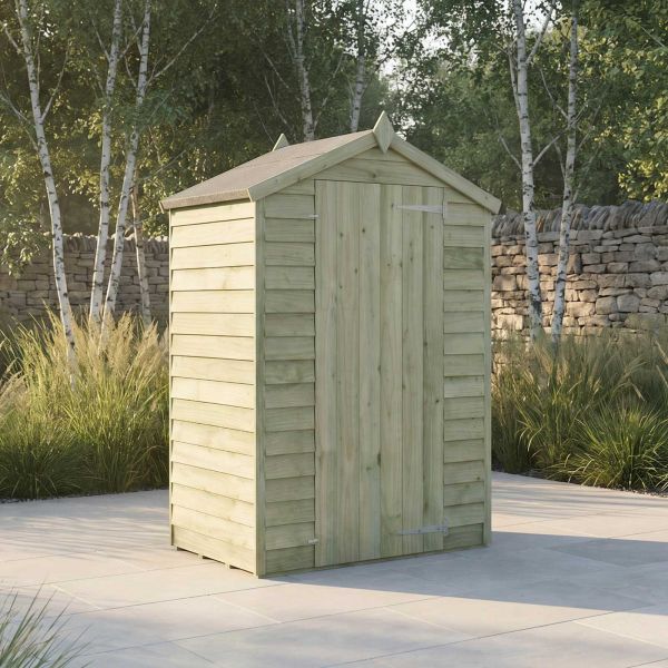 Mercia Overlap Apex Shed 3x4 - Windowless