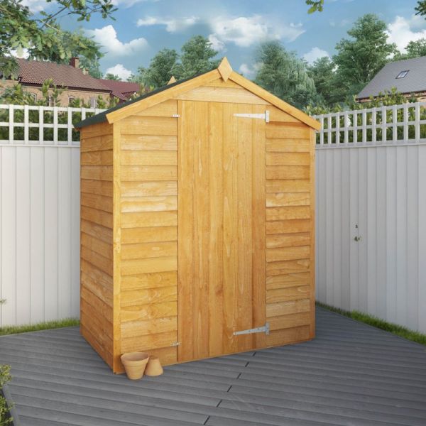 Mercia Overlap Apex Shed 3x5 - Windowless