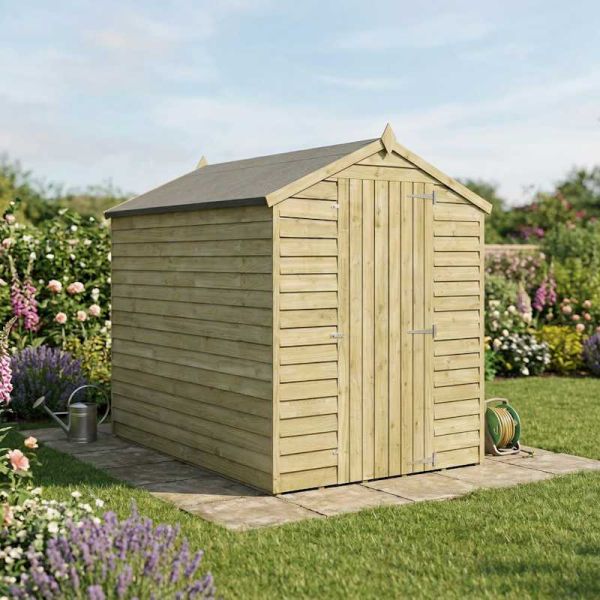 Mercia Overlap Apex Shed 7x5 - Windowless
