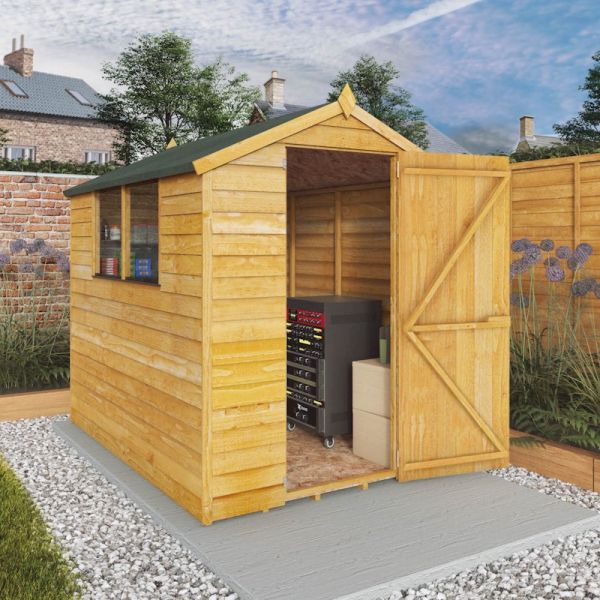 Mercia Overlap Apex Shed 7x5