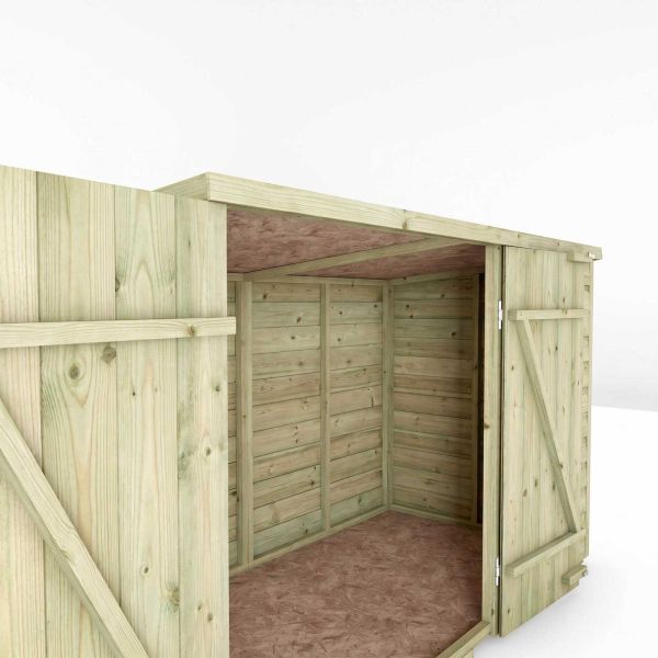 Mercia Overlap Pent Bike Store 3x6