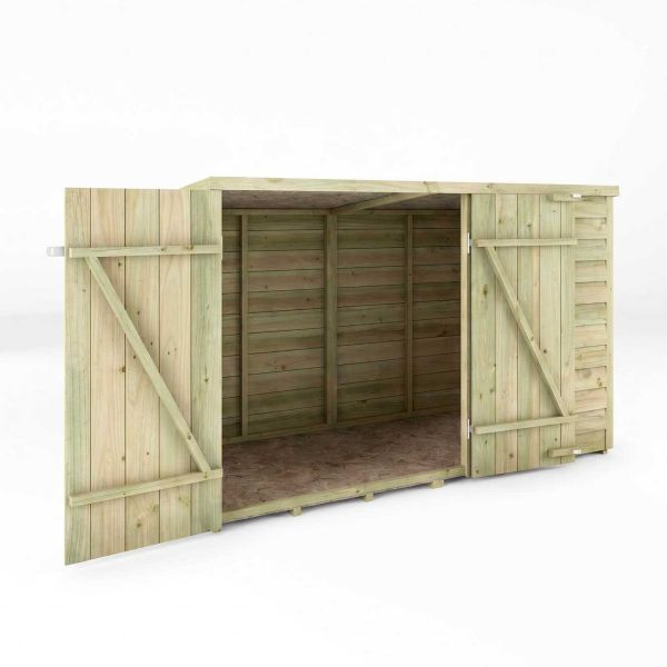 Mercia Overlap Pent Bike Store 3x6