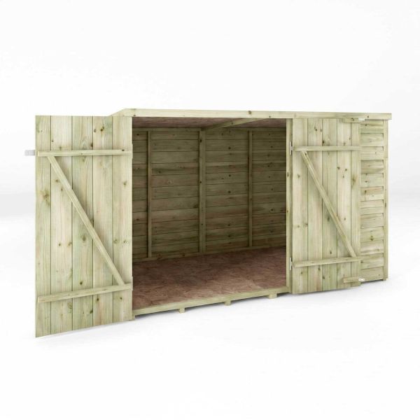 Mercia Overlap Pent Bike Store 4x6
