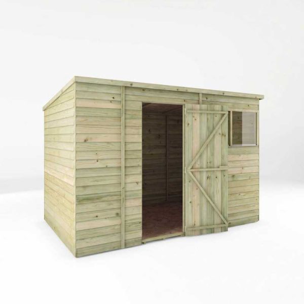 Mercia Overlap Pent Shed 8x6