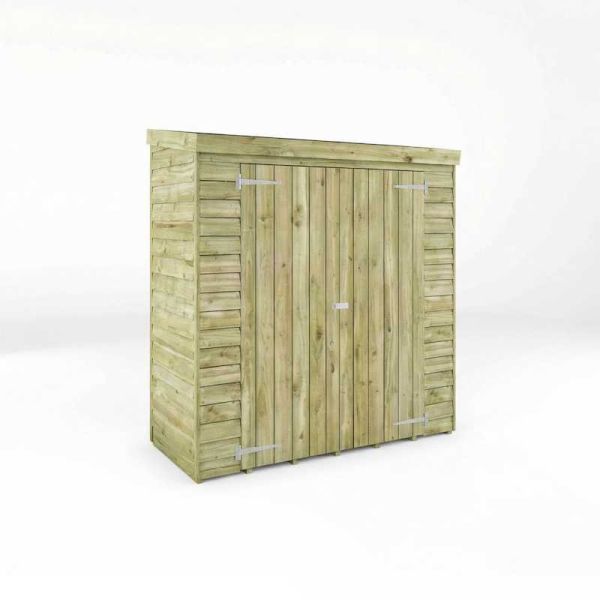 Mercia Overlap Pent Store 6x2