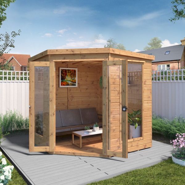 Mercia Premium Corner Summerhouse 7x7