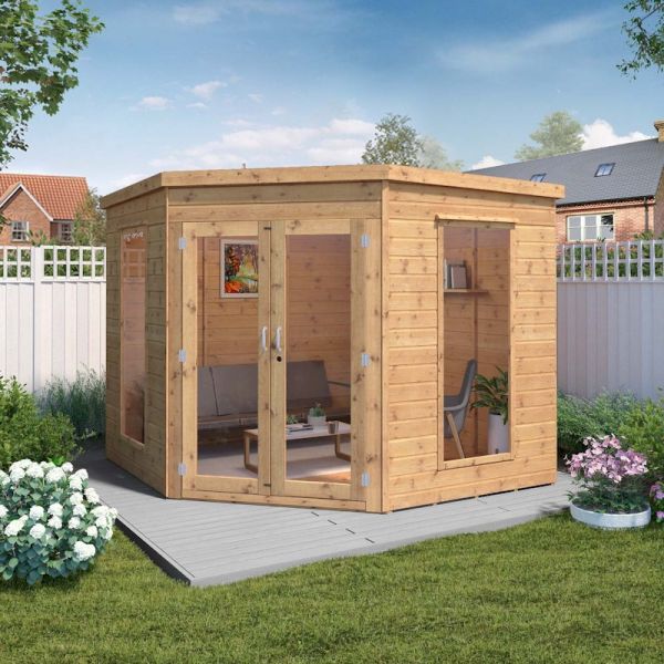 Mercia Premium Corner Summerhouse 8x8