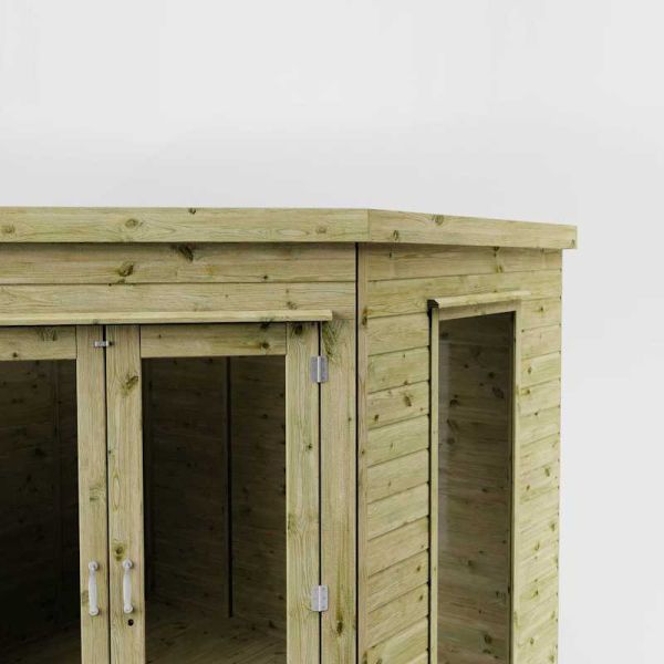 Mercia Premium Corner Summerhouse 8x8