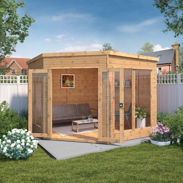 Mercia Premium Corner Summerhouse 9x9