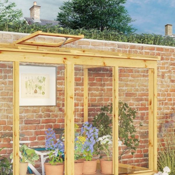 Mercia Premium Pent Greenhouse 8x4