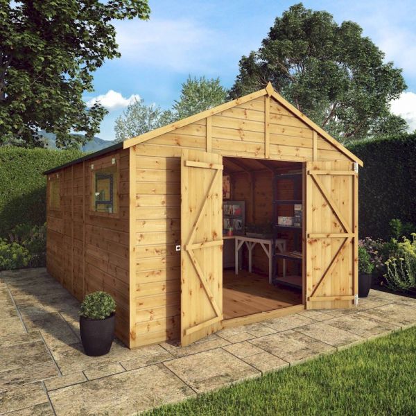 Mercia Premium Shiplap Apex Workshop 14x10