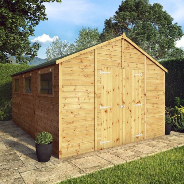 Mercia Premium Shiplap Apex Workshop 15x10