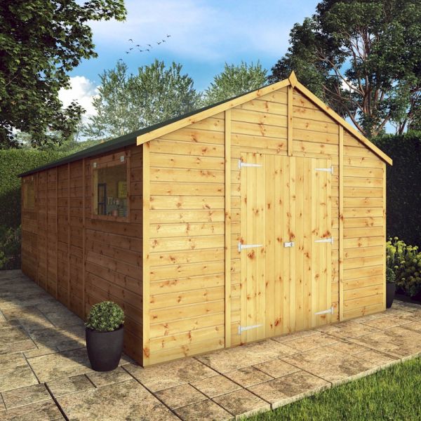 Mercia Premium Shiplap Apex Workshop 18x10