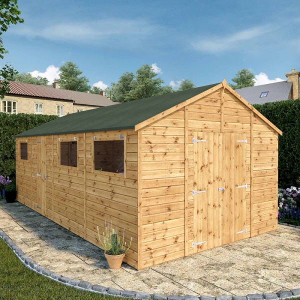 Mercia Premium Shiplap Apex Workshop 20x10