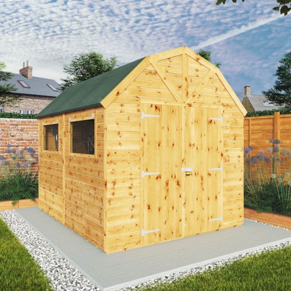 Mercia Premium Shiplap Dutch Barn Shed 10x8