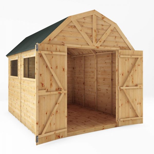 Mercia Premium Shiplap Dutch Barn Shed 10x8