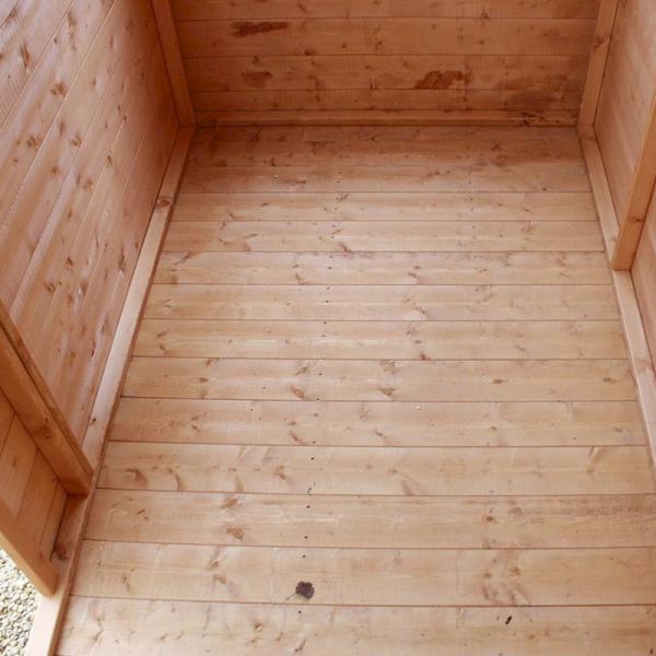 Mercia Premium Modular Shiplap Pent Shed 8x4