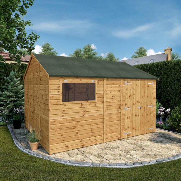 Mercia Premium Shiplap Reverse Apex Workshop 12x10